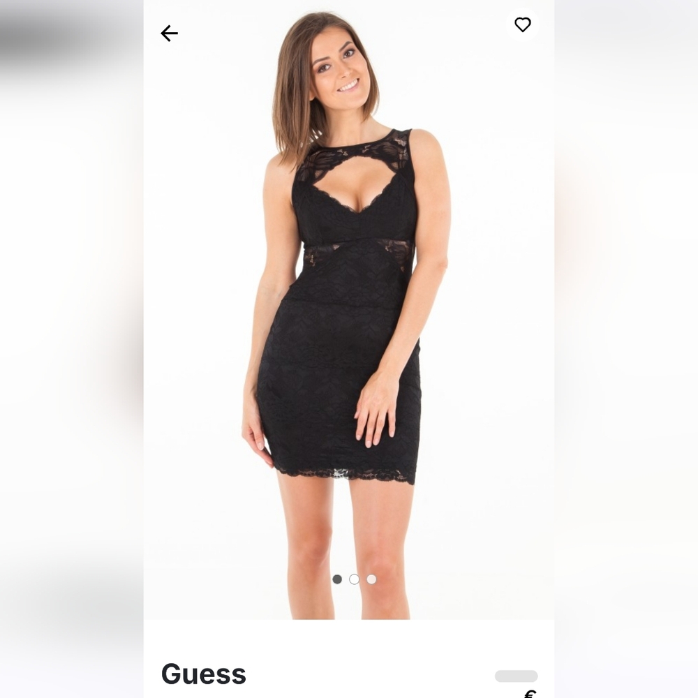 GUESS Women's black cocktail dress